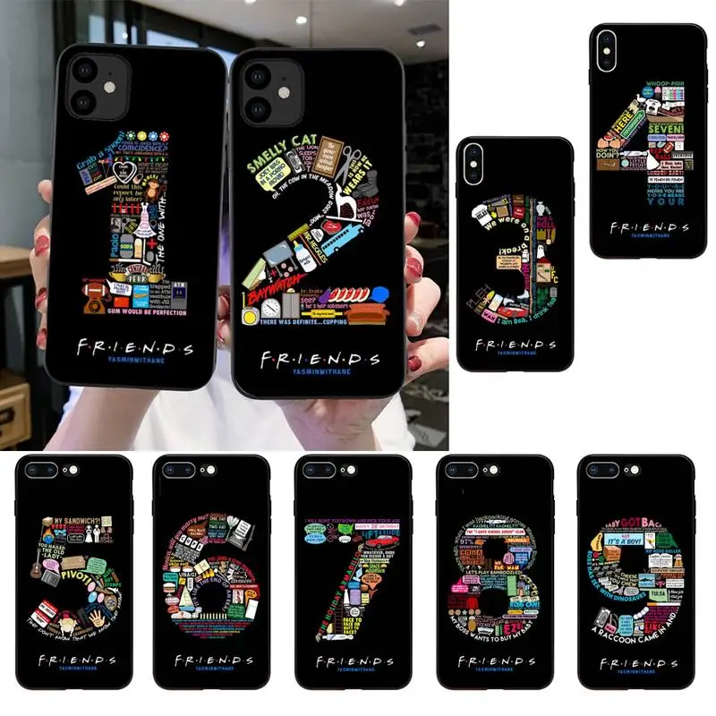 

Coffee friend tv show Phone Case For iPhone SE2 11 Pro XS MAX XS XR 8 7 6 Plus 5 5S SE Case 12 mini 12ProMax