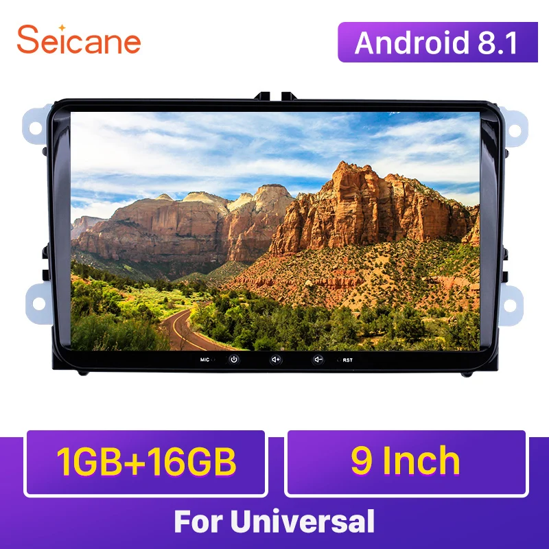 Seicane 1 + 16 Гб Navi 9 &quotAndroid 10 0 автомобиль радио GPS головное устройство проигрывателя