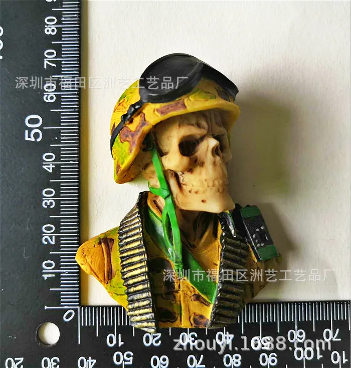 World WarII Totenkopf Американский британский немецкий японский солдат набор магнитов на