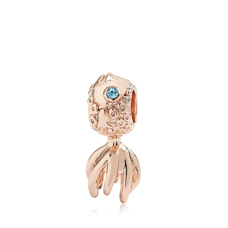 

European Silver Color Crystal People Octopus Butterfly Hearts Pendants Beads Fit Pandora Charms Bracelets DIY Pulsera for Women