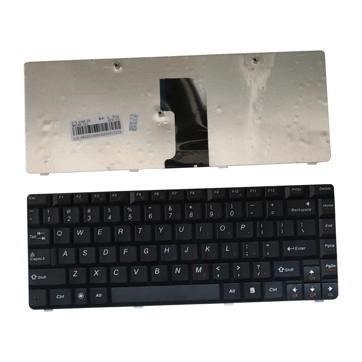 

Сменная клавиатура для Lenovo G460, G465, G465A, G460AL 25-009750, V-100920FS1, черная, американская клавиатура