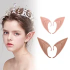 Таинственные уши эльфа ангела, латексные уши для феи, косплея, Хэллоуина, вечеринки, украшения сделай сам, аксессуары для костюма, реквизит, игрушки для взрослых и детей