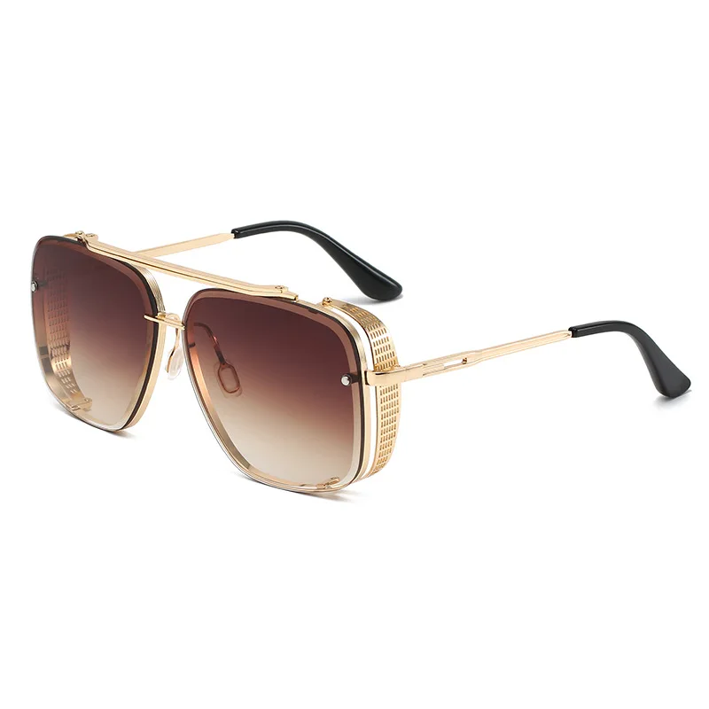 new hot brand design men ditaeds sunglasses women retro steampunk uv400 protective eyeglasses luxury brands sunglasses punk free global shipping