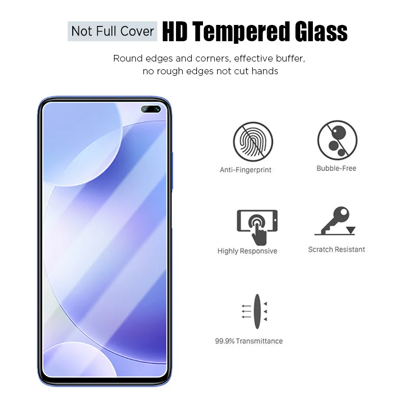 4 шт. Защитное стекло для Xiaomi redmi note 9 8 7 10 Pro Max 6 5 Защита экрана Redmi 10S 10T 9S 9T 5G 8T 5A |