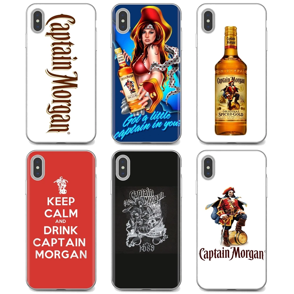 

Captain Morgan Black Spiced Rum For iPhone iPod Touch 11 12 Pro 4 4S 5 5S SE 5C 6 6S 7 8 X XR XS Plus Max 2020 Soft Cases Cover