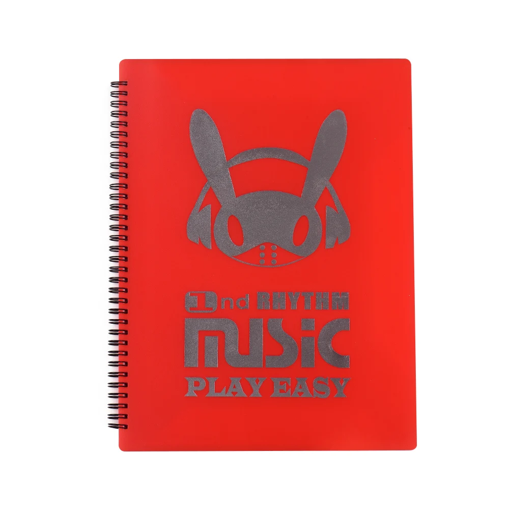 Высококачественная музыкальная папка формата A4 с спиральными вставками