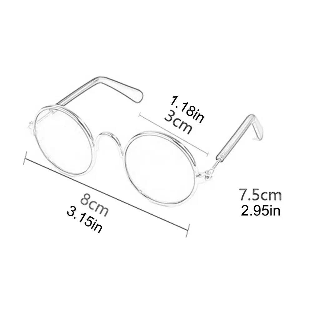 

Dog Protection Goggles UV Sunglasses Pet Dog Glasses Medium Large Dog Pet Glasses Pet Eyewear