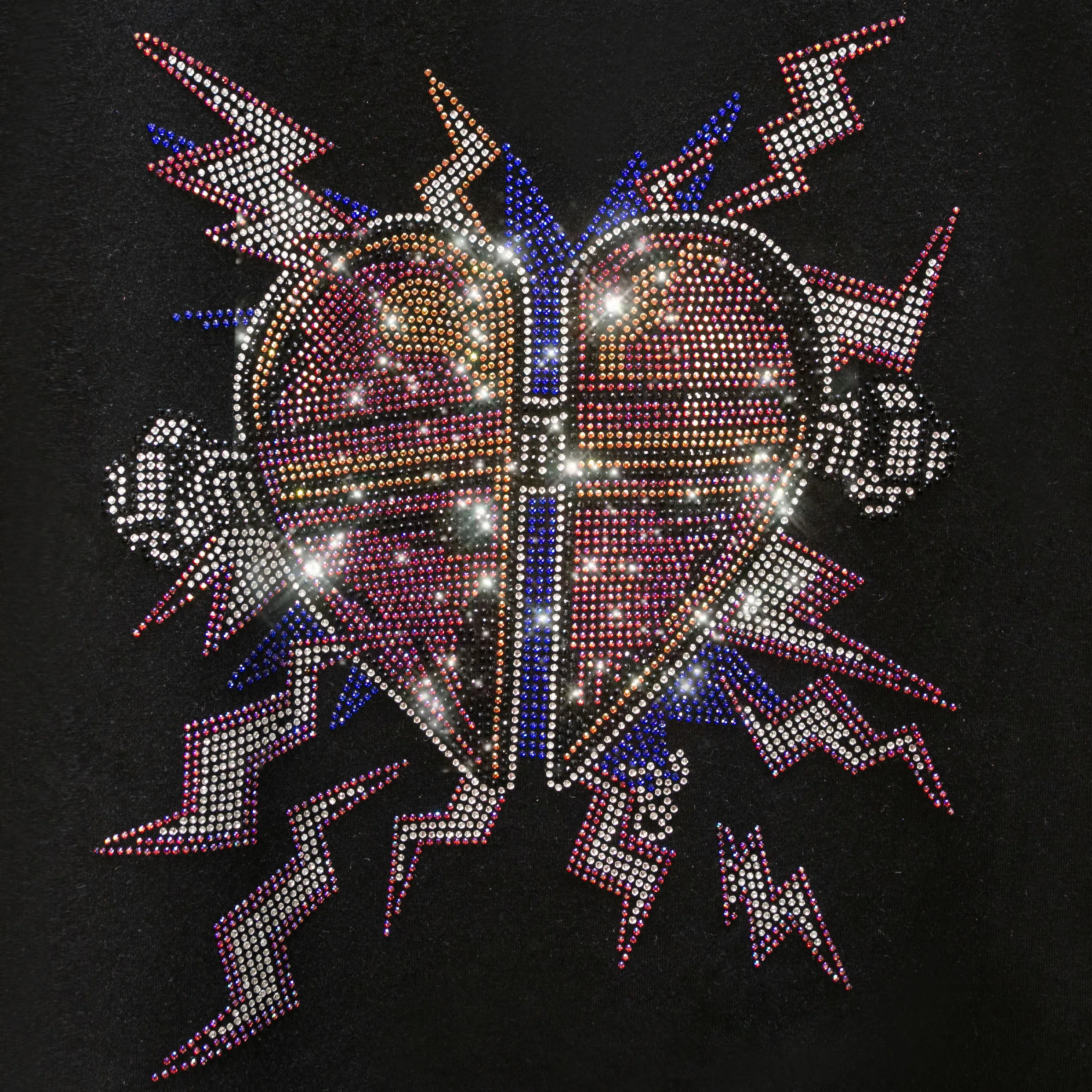 

100% Cotton Korean Tshirt Women 2020 Summer New Hot Drill Heart Bling Girl Student Tops Big Size S-3XL