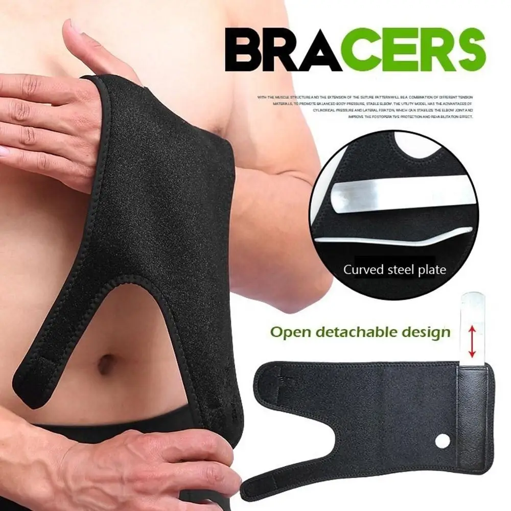 

Cloth 1 Pair Wrist Support Wrist Support Bracers Wrist Strap Removable Sports Wristband Supplies Wrist Band Bracelet Portable