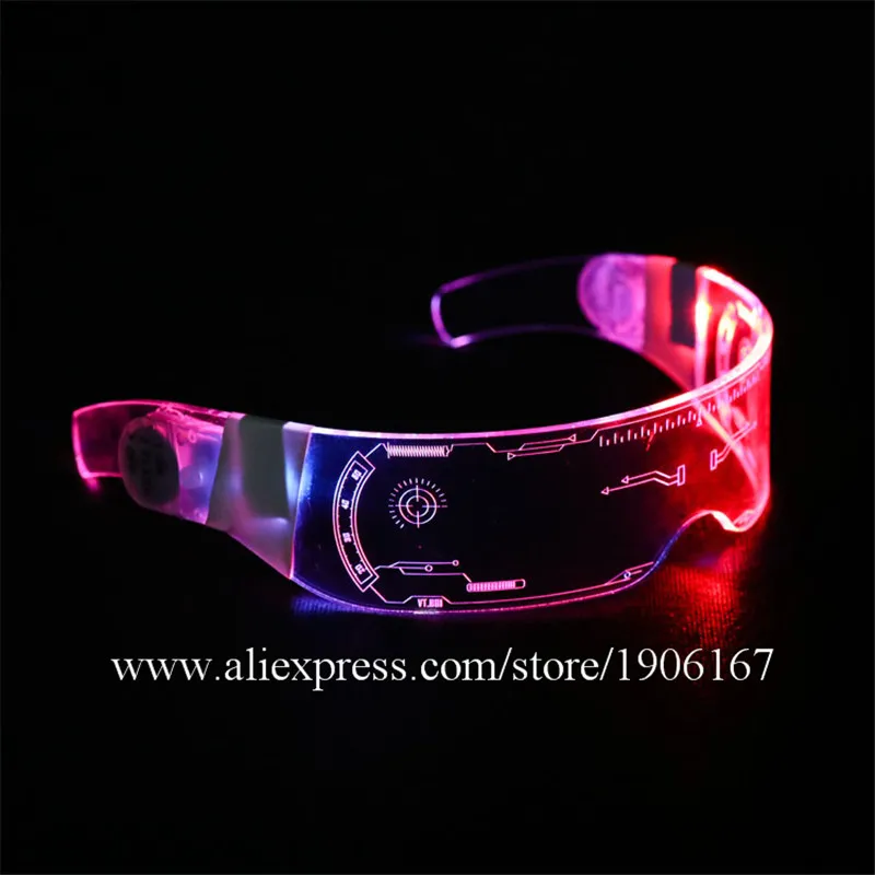 Светодиодные цветные светящиеся очки для ночного клуба бара ktv Judy музыкальные