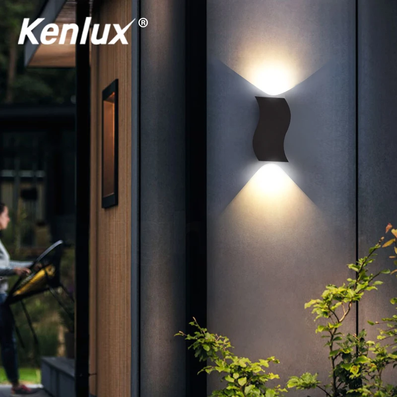 Светодиодный настенный светильник Kenlux 6 Вт новый дизайн водонепроницаемый для