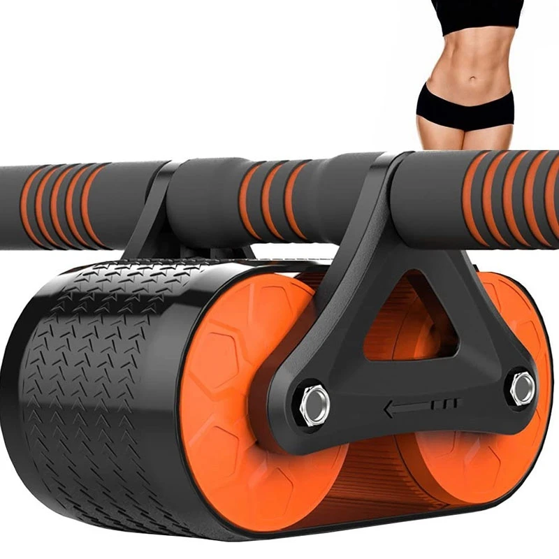 

Home Fitness Automatic Rebound Abinal Wheel Muscle Exercise Equipment Abinal Power Wheel Ab Roller Trainer,Orange