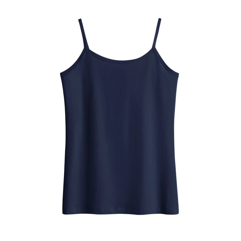 

White small camisole women Xia Nei take a solid color short sexy camisole slim bottoming shirt women 2088