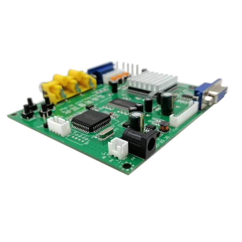 

Портативный GBS8200 низкий релейный модуль VGA HD игровой видеовыход плата преобразователя ДЛЯ ЭЛТ монитора