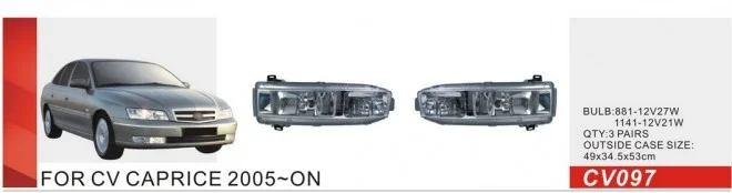 

Qirun fog lamp assembly lights+covers+wires+switch for Chevrolet Caprice 2005~ON