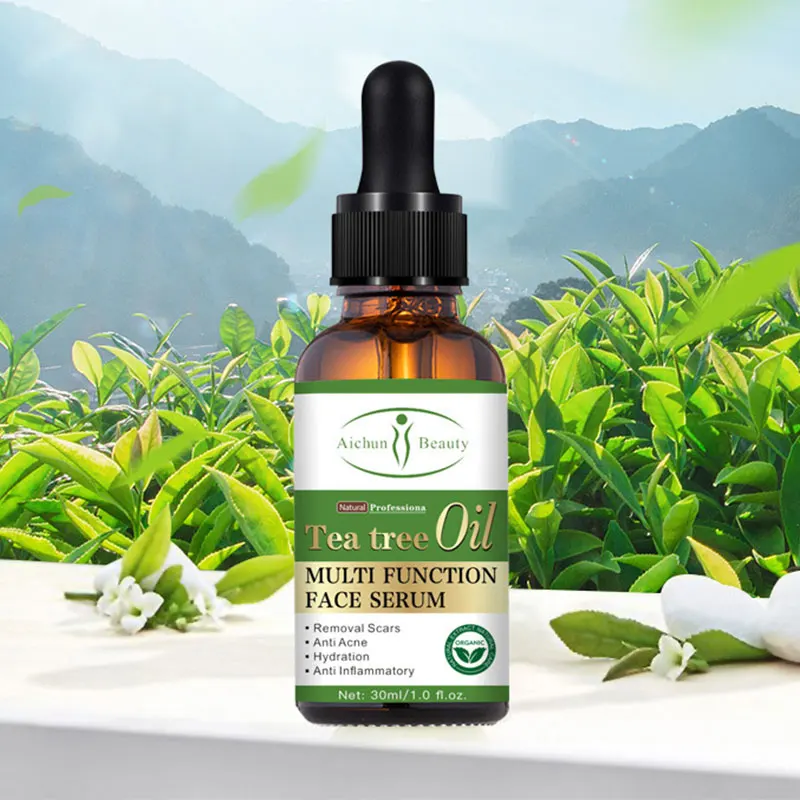 30 мл Чай масло чайного дерева мульти Функция уход за кожей лица Сыворотки