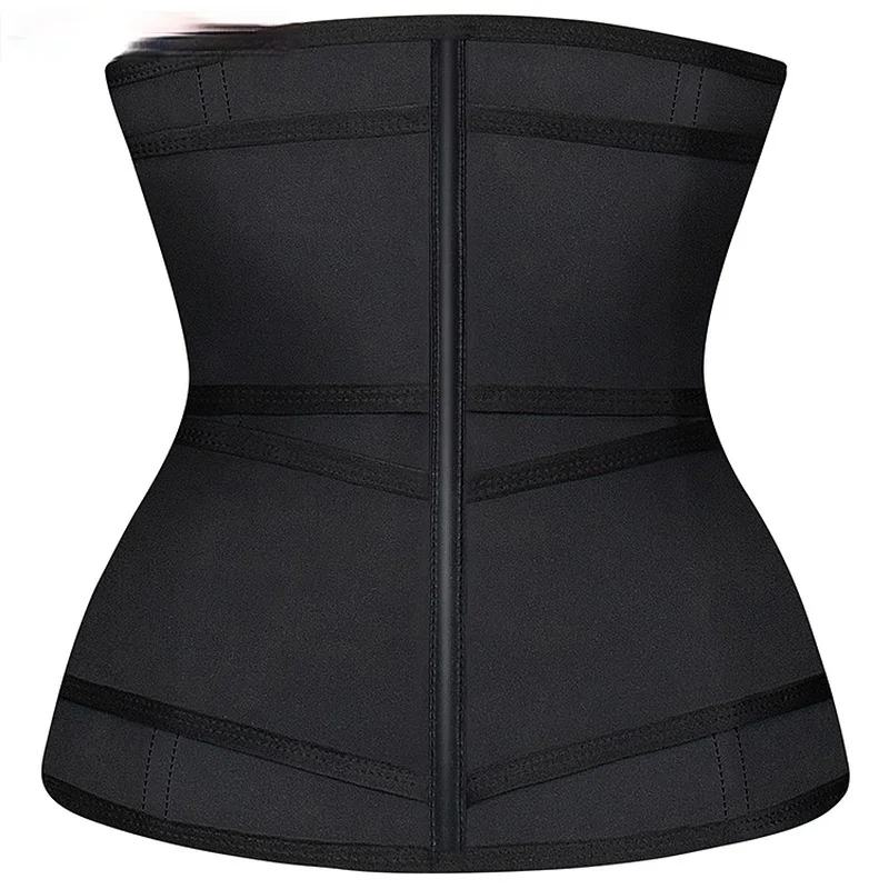 Latex Waist Cincher Body Shaper Adjustable Belts Women's Waist Trainer Weight Loss Corset Trimmer Belt Slimming Sports Girdle 2