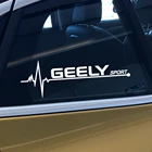2 шт., наклейки на боковые окна автомобиля GEELY GC6 GC9 EMGRAND EC7 EC8 CK ATLAS CK2 CK3 GT, аксессуары для автотюнинга, виниловая пленка, наклейки