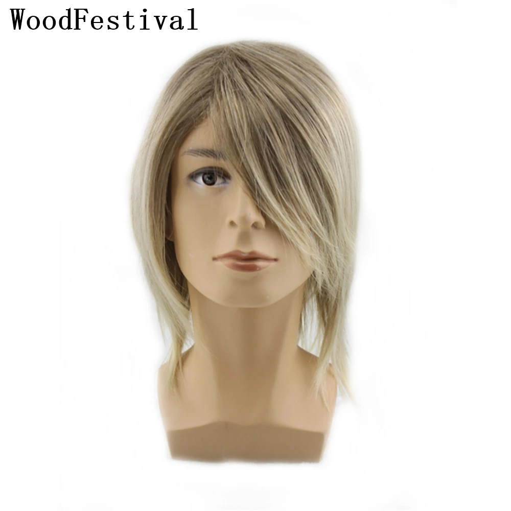 

Парик мужской из синтетических волос, для косплея