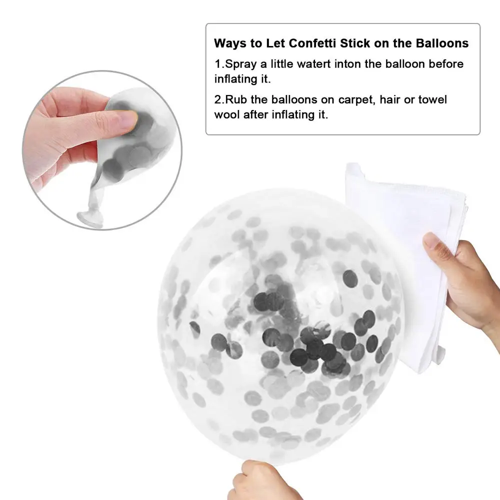 50 шт 12 дюймов металлические золотые белые жемчужные шарики День подарков будущей