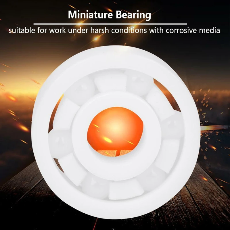 Новейший 606 Полный керамический подшипник ZrO2 шариковый оксид циркония 6mmX17mmX6mm |