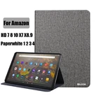 Чехол из ПУ кожи для Amazon Fire HD 10 2021, чехол для HD 8 2020 Kindle Fire HD 7 8 10 2019, чехол для планшета PaperWhite 1 2 3 4