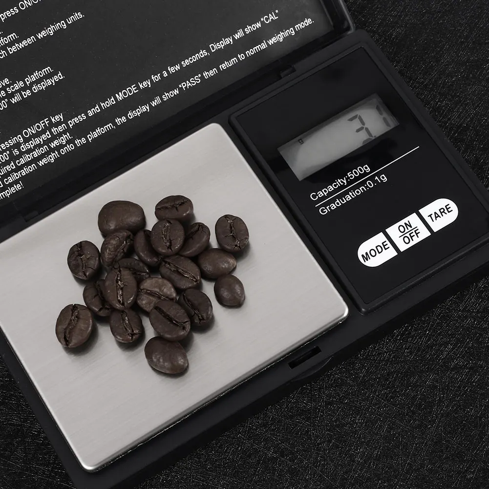 Портативные цифровые весы мини ювелирные подарок нержавеющая сталь платформа