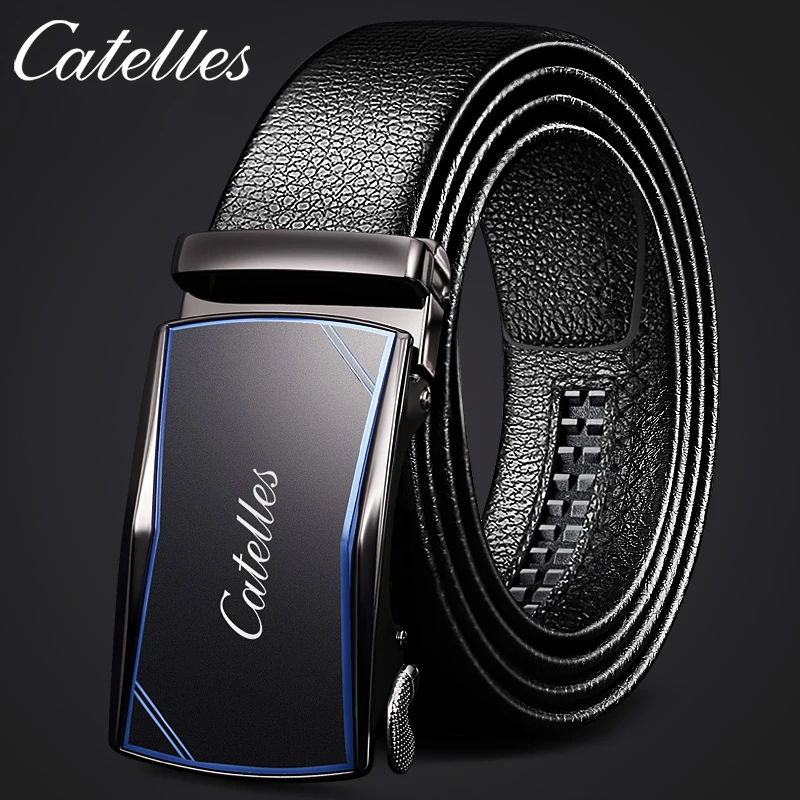 

Для мужчин Ratchet НАЖМИТЕ ремень неподдельный кожаный пояс для Для мужчин джинсы Holeless автоматические раздвижные пряжка для ремня