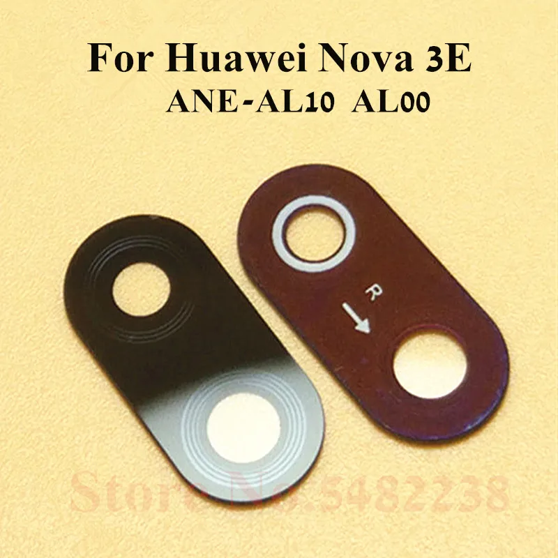 Много оригинальных стеклянных крышек объектива камеры для Huawei Nova 3E ANE-AL10 AL00
