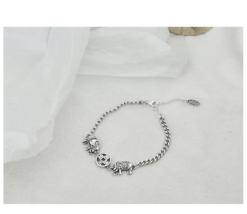

European and American fashion original wristband, snake chain bracelet, lady pendant, bead bracelet