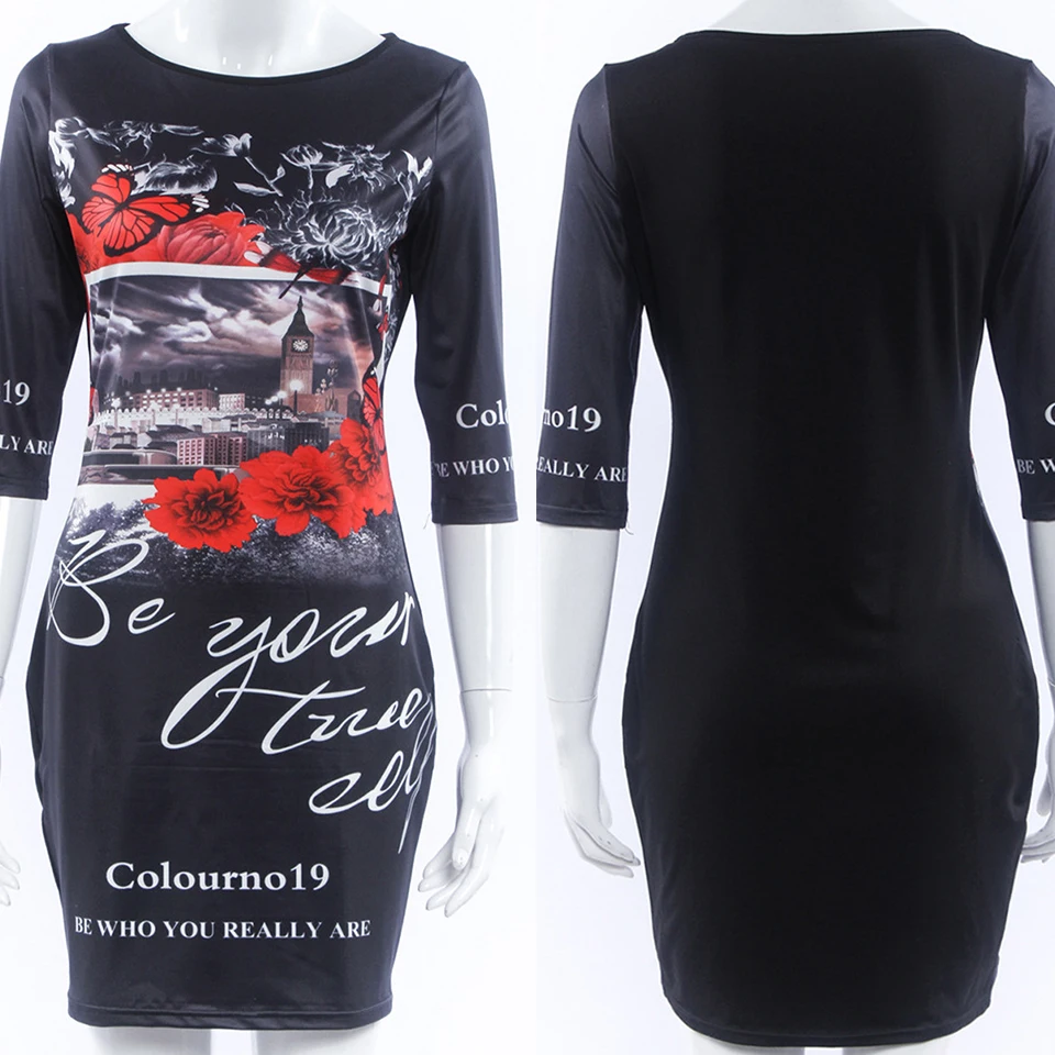 Хипстер Платье Большой Размер 5XL Подходящий Женщина Сексуальное Ретро Клубная