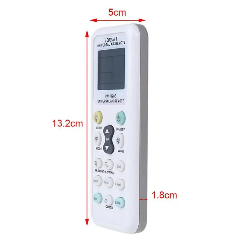 

Universal 433 HZ LCD A/C Muli Remote Control For Air HW-1028E Controler Working With Control Indicator Remote Condition Rem I2W1