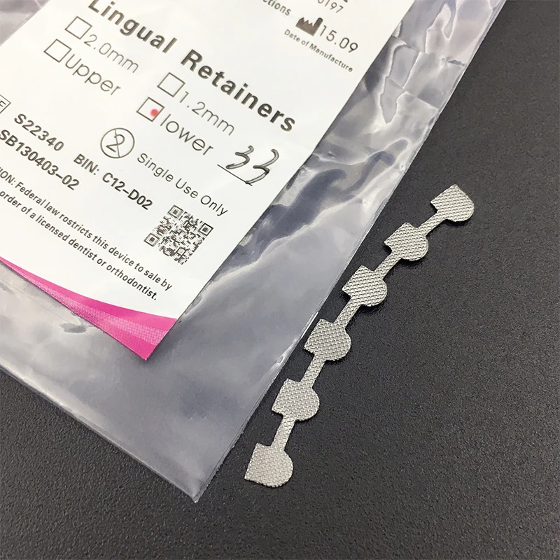 Стоматологические Ортодонтические бондонтические фиксаторы 2 шт. сетчатые