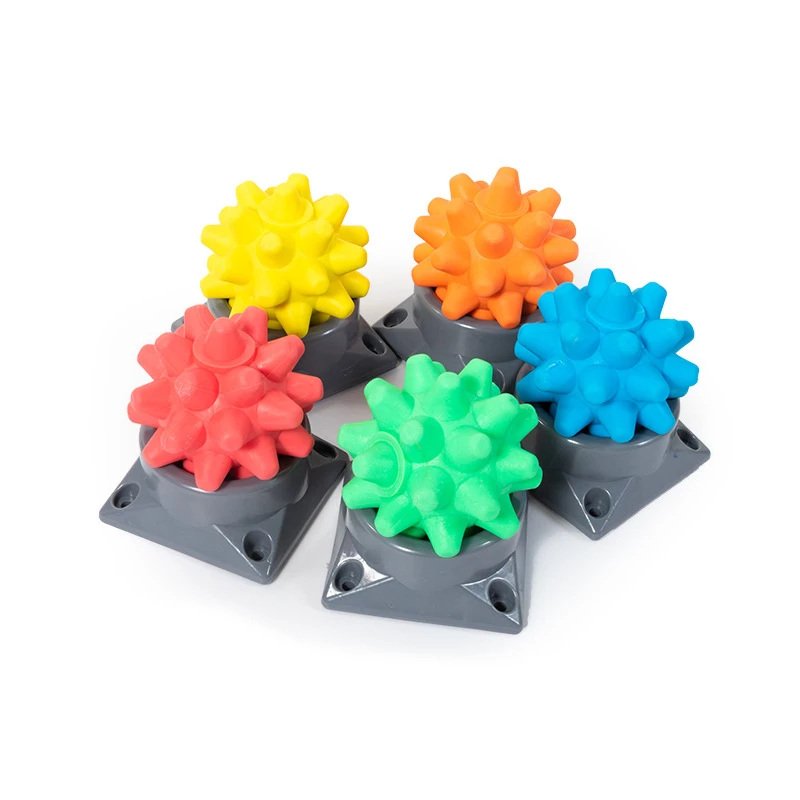

Hedgehog Massage Balls Muscle Relaxation With Trigger Point Massage Portable With Base Acupoint Fascia Ball Relieve Body Fatigue