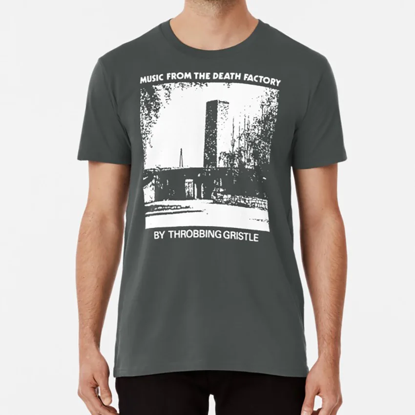 Throbbing Gristle Death Factory футболка throbbing gristle death factory|Мужские футболки| |