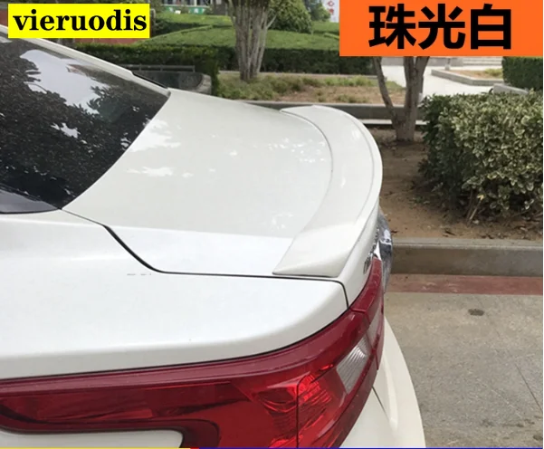 

new design for Nissan Maxima spoiler 2016 2017 2018 year by DIY paint color primer rear trunk roof spoiler by high quality ABS