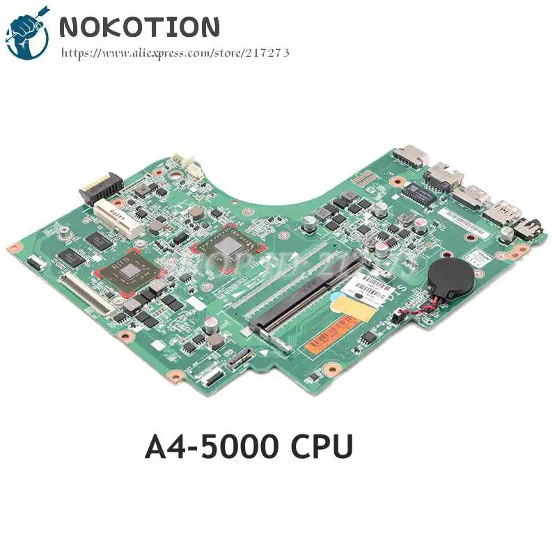 

NOKOTION 747151-601 747151-001 Laptop Motherboard For HP 255 G2 15-D Main Board HD 8570 A4-5000 CPU DDR3