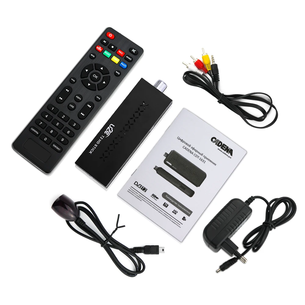 

TV Stick DVB-T2 Wifi Receiver HD Digital TV Tuner Receptor DVB T2 H.264 Terrestrial TV Receiver TDT Set Top Box For Russian DVB
