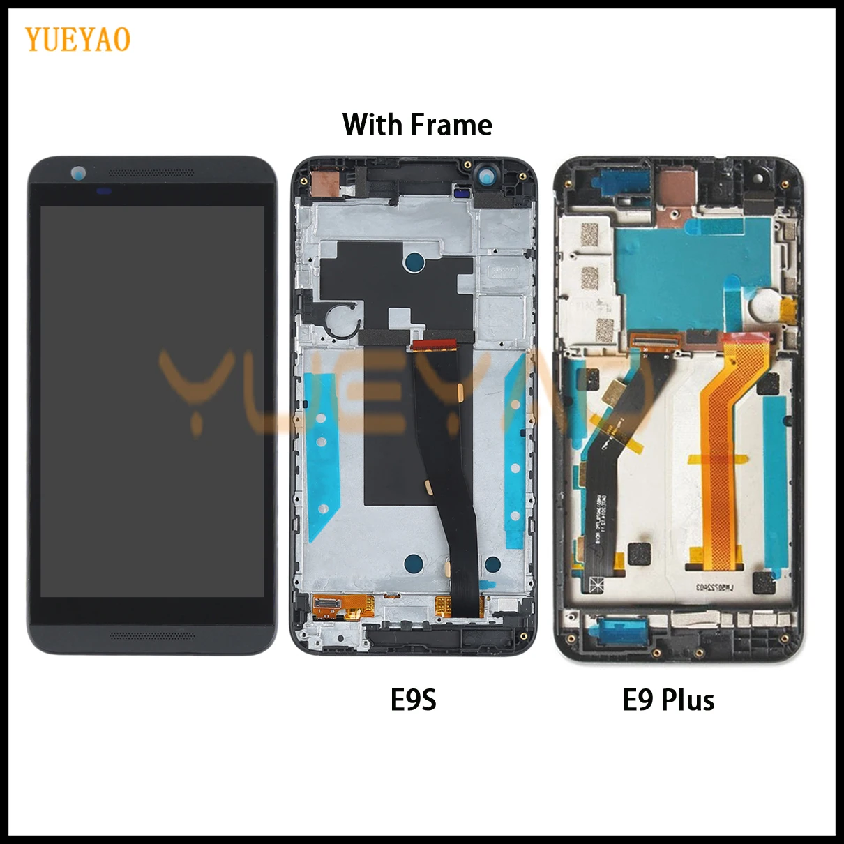 Для HTC One E9S LCD для E9 Plus сенсорный экран с рамкой дисплей дигитайзер сборка