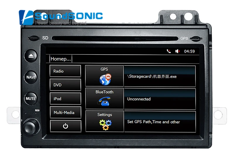 Автомагнитола 2DIN для Land Rover Freelander мультимедийный центр Navi Sat со стереозвуком и GPS