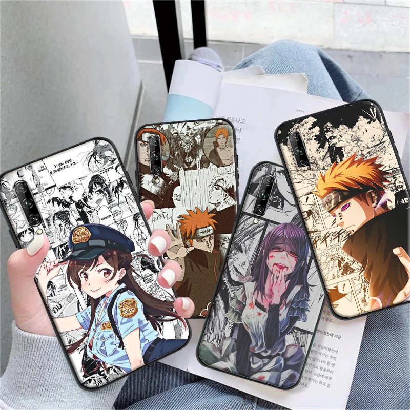 

Hot Japanese Anime Character Silicon Phone Case For Huawei P Smart Z 2019 2021 P20 P30 P40 Lite Pro Plus Funda Soft Customized