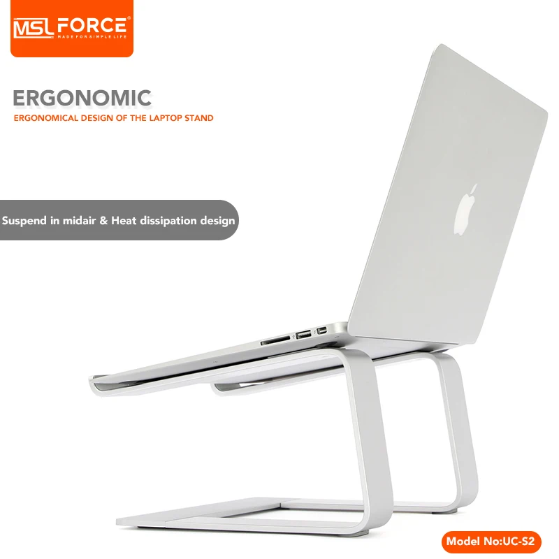 Съемная подставка для ноутбука держатель компьютера охлаждающая MacBook Pro Air 11 17