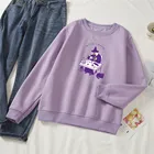 Свитер с круглым вырезом, винтажные пуловеры, толстовки большого размера, Женский свитшот в стиле Харадзюку, готический свитшот в стиле панк, топ с принтом ведьмы в стиле Готика