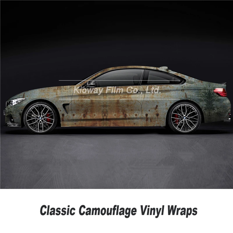 Виниловая пленка для автомобиля Классическая без пузырей с принтом разные