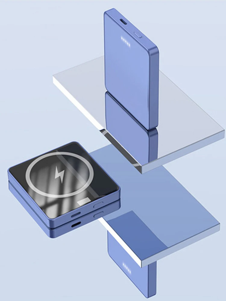 

10000mAh 15W Magnetic Charger Power Bank For Magsafe Iphone12 xiaomi Samsung Wireless Charging PD20w Powerbank Mobile Phone