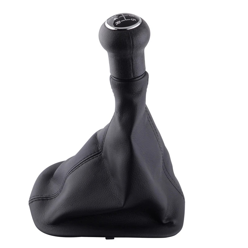 SPEEDWOW Car Gear Shift Knob Gaitor Leather Boot Black Universal Gaiter Cover For PASSAT B5 Volkswagen | Автомобили и мотоциклы