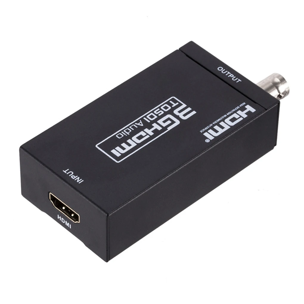 Мини HD адаптер SDI 1080 P вход видео конвертер портативный 3G аудио передача