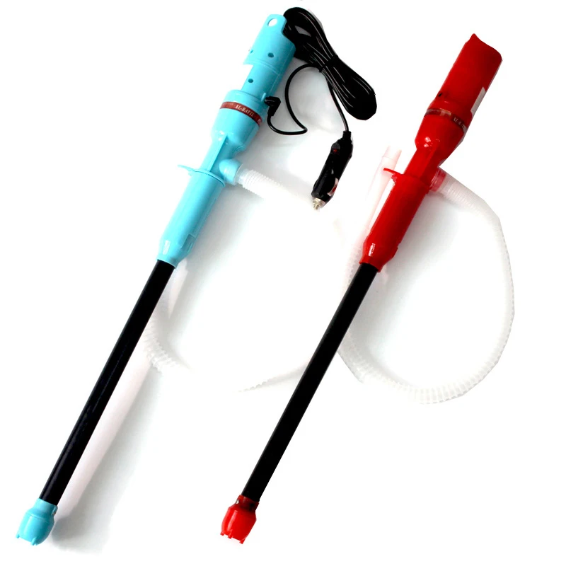 

New 12V Car Charging Liquid Delivery Pump Hand Pump Liquid Transfer Water Gas Tool Gasoline Fuel Portable Car Siphon Hose Outd
