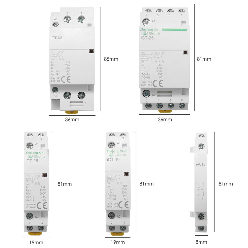 Высокочувствительный электрический соединитель переменного тока 220 В 50/60 Гц