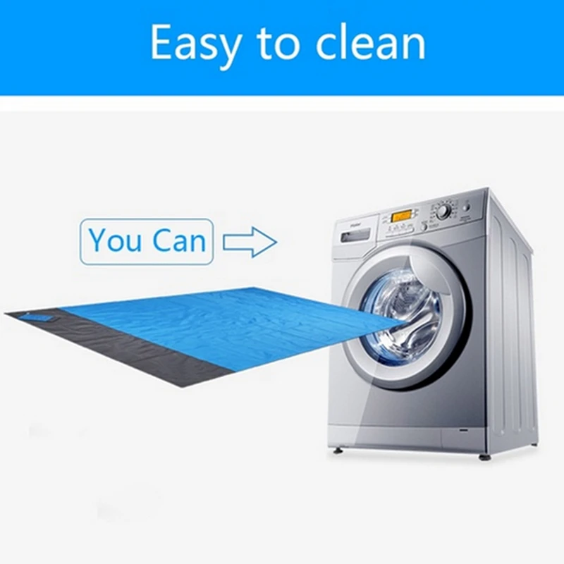 

Portable Folding Camping Mat Waterproof Pocket Beach Blanket